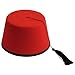 Rubie's Adult Red Dr. Who Turkish Shriner FEZ Felt Costume Hat