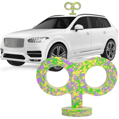 Image of 3D Wind-Up Car Key, Retro Clockwork Decoration for Car Roof, Top, Trunk Lid, Funny EVA Exterior Sticker, DIY Personalized Decoration for SUV, and Truck Models (Camouflage)