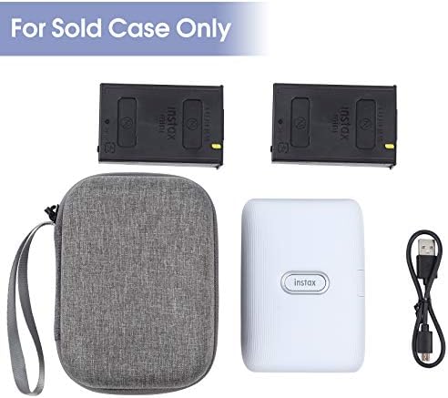 Storage Travel Hard Case for instax Link Smartphone Printer, instax Mini LiPlay.