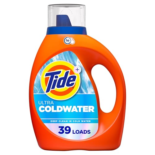 Tide Ultra Coldwater Liquid Laundry Detergent, Original Scent, Laundry Detergent Liquid Formulated for Cold Water, 83 Loads, 3.46L by Tide - Used condition - CA$16.75