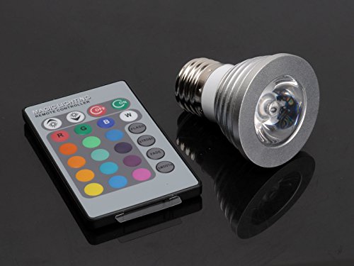Homelight New Multi-Color E27 Led Light Bulb With Remote #TOP4