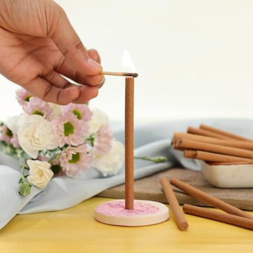 Image of Bambooless Incense Sticks | Pack of 30 Low Smoke Bamboo-Free Incense for Home, Meditation & Relaxation | Clean & Gentle Everyday Home Fragrance (Warm Musk with deep Earthy)