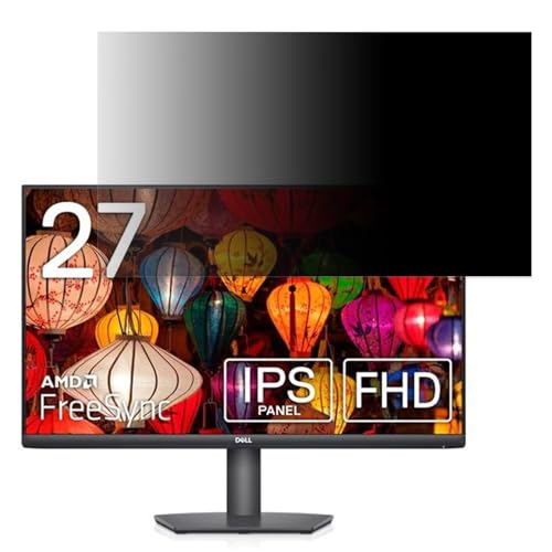 DELL S2721HSX 27�C���` 16:9 �Ή� �`�����h�~�t�B���^�[ �v���C�o�V�[�t�B���^�[ �u���[���C�g�J�b�g ���˖h�~ PC �p�\�R�� ���j�^�[ �̂������h�~ ��ʕی�t�B���� �ی�V�[�g ���E�ȒP ���ʎg�p