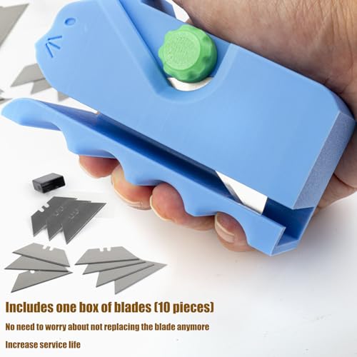 Cortador de papelão para arranhadores de gatos com 10 lâminas, cortador de cartão impresso em 3D, pa