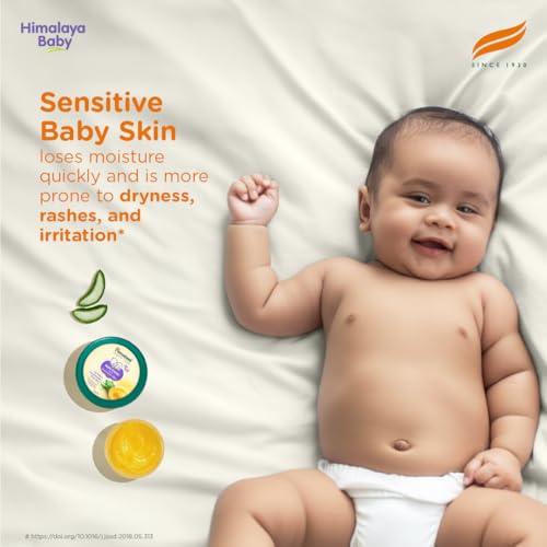 Image of Himalaya Baby Cream with Pure Cow Ghee & pH5.5 (200ml) | Moisturizes & nourishes skin all day long | For Dry and sensitive skin (Pack of 4)