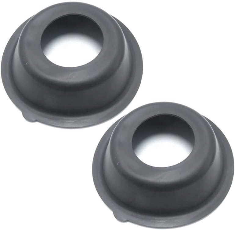2X Carburetor Vacuum Diaphragm for V-Type 2-Cylinder Motorcycles for Yamaha Virago XV400 535 XV535 SR 250 Vmax1200 XJR1200 - (Color: Brown)