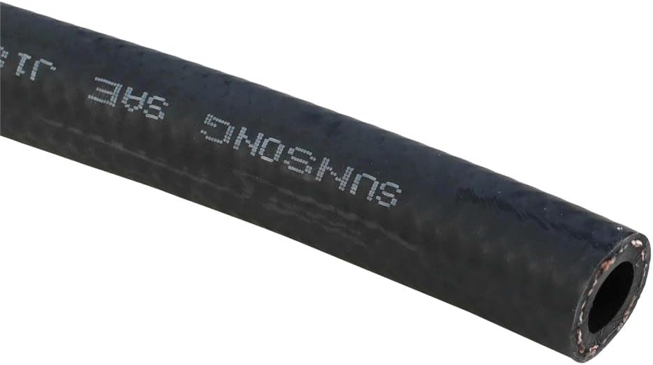 1PCS Black Rubber Power Steering Return Line Hose Assembly - Fits Mercury Montego 1968-1969, Villager 1966-1967, Voyager 1966-1967, Fairlane 1967-1968, Mustang 1967