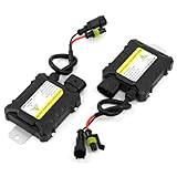 uxcell Pair Car HID Xenon Mini Ballast 35W 10A 12V for H1 H3 H7 H8 H9 H10 H11