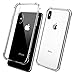ANEVV Case Compatible with iPhone Xs Max Case 2018 (6.5") with Corner Bumper Protection, TPU Enhanced Drop Protection (Clear)
