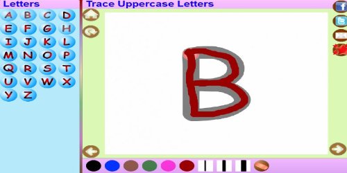 Trace Gujarati and English Alphabets Kids Activity
