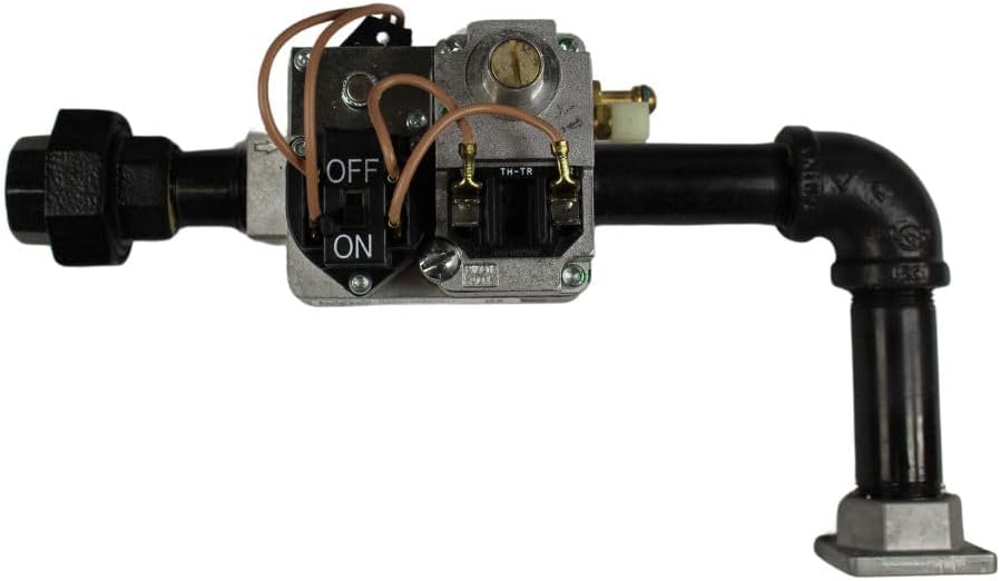Raypak, Gas Valve w/Gas Line Half | 018870F