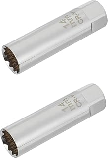 FAVOMOTO 2 Peças 9/16 Tomada De Vela De Ignição Ferramenta De Reparo De Carro Ferramenta De Reparo De Carro 14Mm Soquete De Vela De Ignição Testador De Vela De Ignição De Motor Pequeno