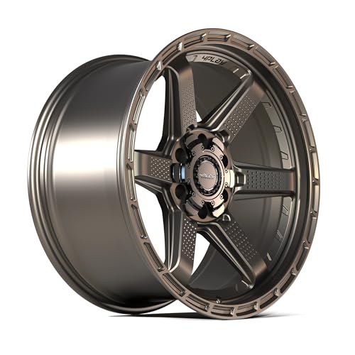 4PLAY Wheels 4PS63 18 Inch Rim Fits 6x135 & 6x139.7 18x9 Satin Bronze (1)