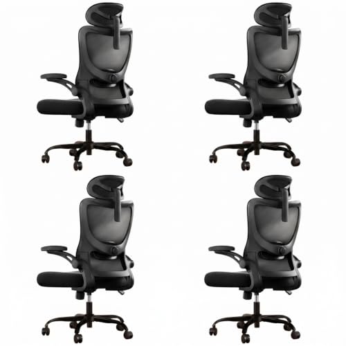 Image of Marsail Ergonomic Office Chair with 3D Armrests, Pack of 4