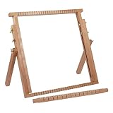 Métier à tisser Milward : Extensible : Bois de hêtre, 40x40-61cm, bois, 40x40-61cm, Naturelle