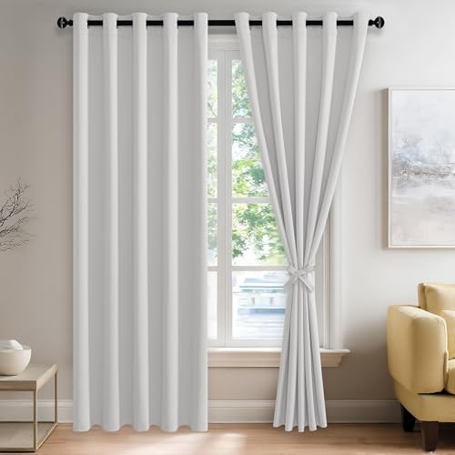 JIUZHEN Blackout Curtains for Bedroom Living Room 60 x 84 Inches Long