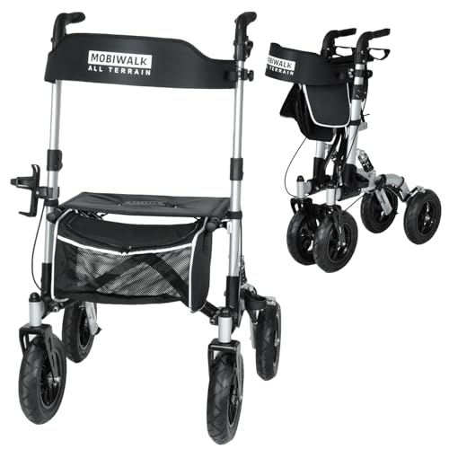 Bio-Lec Mobility All Terrain Rollator with Pneumatic Tyres
