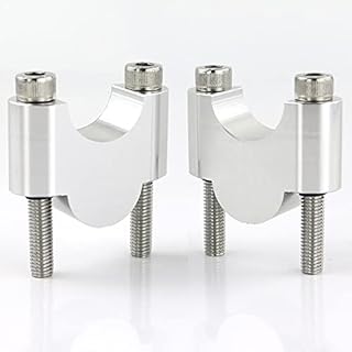 Luckyhfj Lenker-Risers 22mm 7/8"Fetthalterung Risers CNC/Passt für BMW G310R G310GS F650GS F650 F800S F800ST R1100GS R850G...