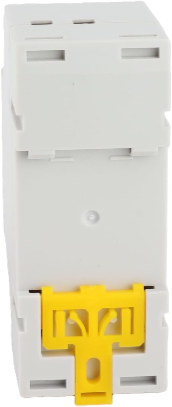 Programmable Digital Timer Weekly Timer Switch DIN Rail Mount 7-Day 16A On 8A Off THC 15A LCD Display (110V)