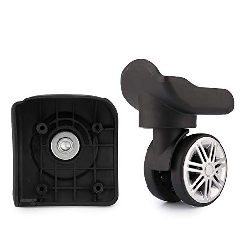 Luggage Wheels Replacement, Luggage Replacement Wheels, 1 Pair Plastic Suitcase Spinner DL-W265# Repair Kit