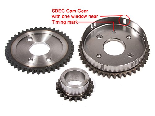 Evergreen Tktcs5027Hwp2 Compatible With 00-04 Dodge Chrysler 2.7L Timing Chain Kit Water Pump (Sbec Cam Gear) Timing Cover Gasket #TOP1