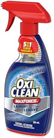 OxiClean MaxForce Enzyme Laundry Stain Remover Spray, Effective on Grease, Blood, Wine Stains and More - Colour Safe, Chlorine Bleach-Free, 354 mL — view 10