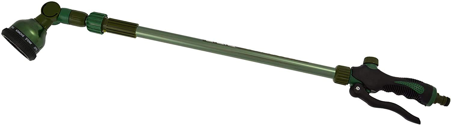 Sdmax 7 Dial Telescopic Watering Lance, Extends 74-110Cm, Metal Body, Ball Valve, 3/4 Inch Outlet, 2 Ports, Ideal For Gardens & Hanging Baskets