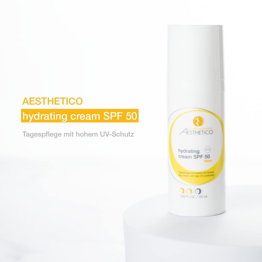 AESTHETICO Hydrating Cream SPF 50 - Feuchtigkeitscreme für Sensible Haut