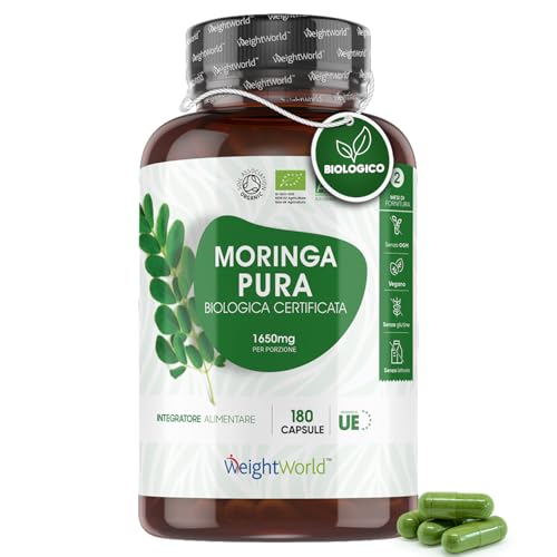 Moringa Capsule Biologica 180 pz