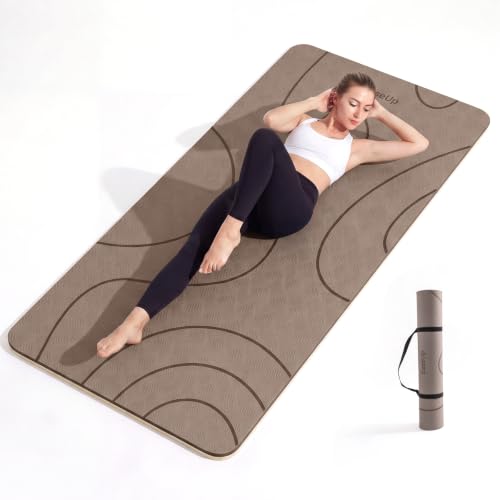 EaseUp Extra Thick Large Yoga & Pilates Mat Non‑Slip