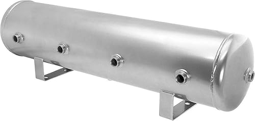 Miniatura 6 de Vixen Air Kit de suspensión para camioneta, bolsa de automóvil, viaje de aire, resorte. Sistema a bordo - Compresor dual de 200 psi, tanque de 5