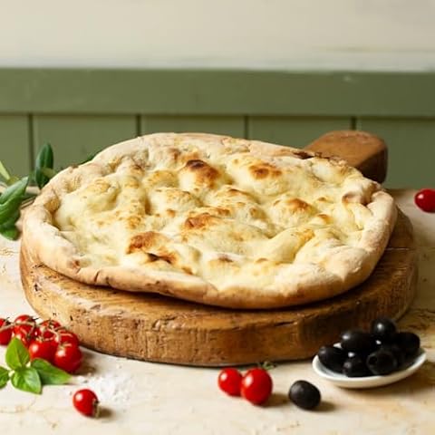 EMILIA FOOD LOVE Classic Pizza Bases Crusts (4 Pack) 4x9.7oz (4x260gr) - Product of Italy - Italy Flour - Diameter: 11'' Cover