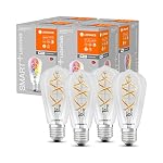 LEDVANCE – LEDVANCE Smarte LED-Lampe mit Wifi Technologie, E27, RGB, Ed