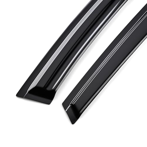WZYJGTOP Tape on Wind Noise Reduction Rain Guards for 2018-2022 Toyota Camry, 4-Piece Side Window Visors, UV Resistant & Weatherproof, No Drill Installation by WZYJGTOP - Used condition - Image 7