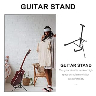 Vaguelly Stand de Guitare Pliant Titulaire de La Guitare pour Basses Acoustiques Guitars de Violon Électrique - Les Beatles, Paul McCartney, John Lennon, RIngo Starr, George Harrison Vaguelly Stand de Guitare Pliant Titulaire de La Guitare pour Basses Acoustiques Guitars de Violon Électrique – Image 5