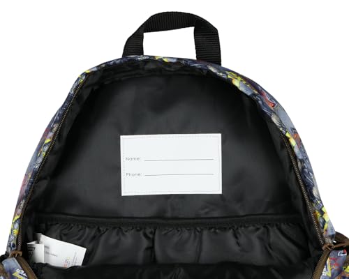 INTIMO Monster Jam Backpack Maximum Destruction Max-D Monster Truck Allover Design School Laptop Tech Sleeve Travel Daypack4