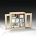 Counter Height Storage Cabinet, 24x36, Gry