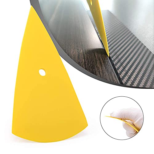 Vehicle Tint Squeegee Ppf Tools Car Wrap Kit Corner Shank Scraper Window Water Wiper Knife Blade Cutter Car Paint Protective Film Wrapping Kit #TOP6