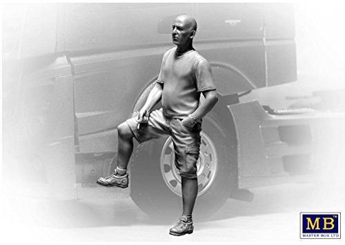 Masterbox Scale Model Kit Truckers Series. Jimmy ( Tex ) Haywood 1/24 Master Box 24043 #TOP2