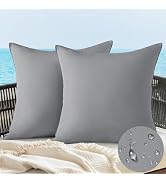 OTOSTAR Textured Boucle Ivory White Throw Pillow Covers