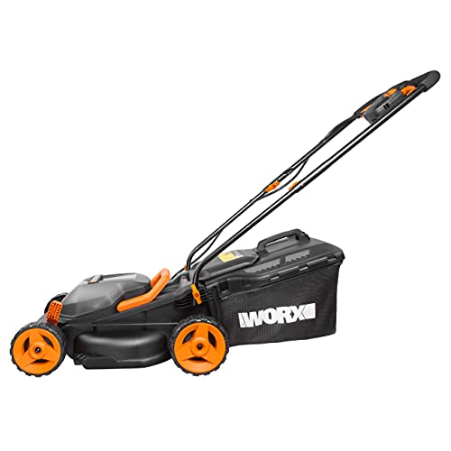 40V WORX WG779E accu grasmaaier 34 cm, 2x 20V 2,5Ah lithiumbatterijen, 280 m² bereik, 6 maaihoogtes - Afbeelding 4