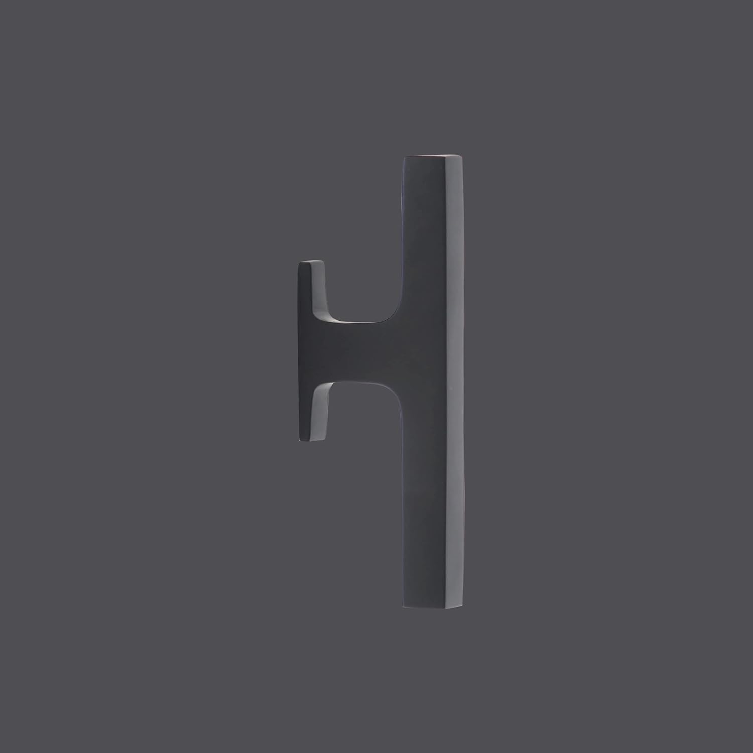 Madelyn Carter Gabrielle Solid Brass Offset Cabinet Pull - Matte Black