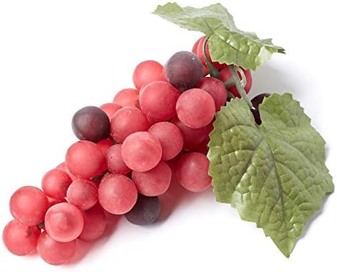 Factory Direct Craft Purple Artificial Grape Clusters | 3 Pieces