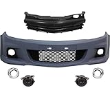 Sportgrill Grill Set Stoßstange vorne + Nebel+Grill für Astra H Bj. 04->> GTC 3 Türig OPC Optik