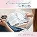 Moments With God For Moms Faux Leather Daily Devotional, 365 Devotions for Moms