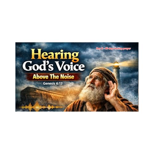 Day 2 - Hearing Gods voice above the noice | 40 Days fasting prayer | Ps. Ruben Naik | Jerusalem Covenant church | 19th Feb 2026