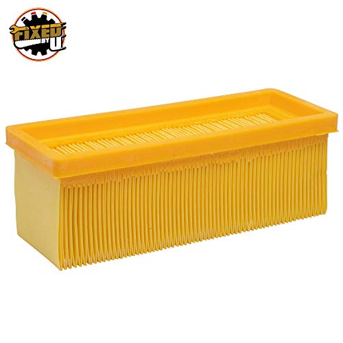 Lamellen Flachfaltenfilter Abluftfilter Lamellenfilter Filterkartusche passend für Kärcher Staubsauger/Nass