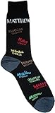 Matthew Name Socks(How to say Matthew in 8 different languages) Unique Fashion