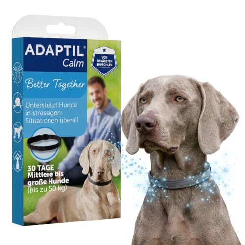 ADAPTIL Calm Halsband, 30 Tage Anwendung, klinisch getestet, Größe M/L