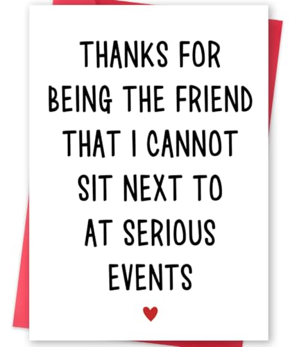 MQMRYeto Best Friend Birthday Card,Friendship Gift for Bestie Him Her